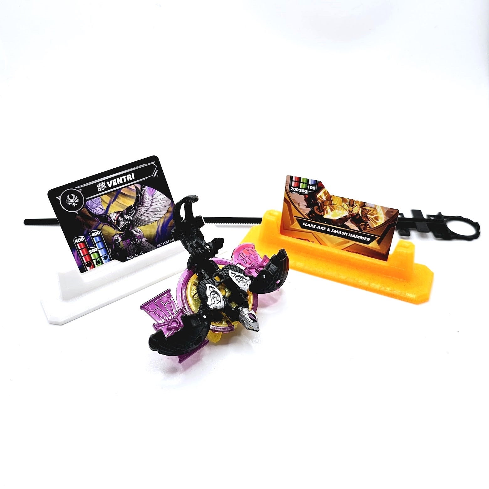 Gen 3 White Titanium Trox Core | Sakura Bakugan