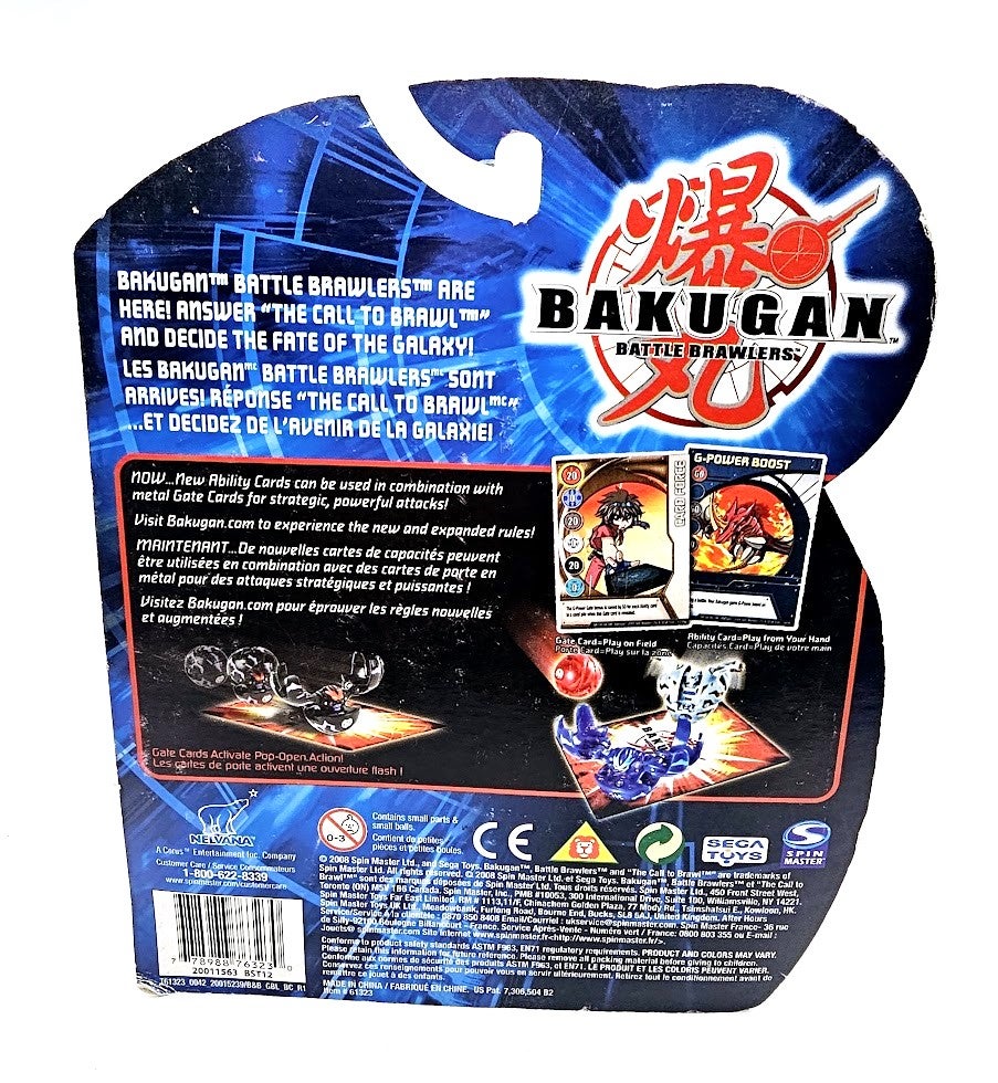 Bakugan Battle Brawlers Serries 2 Booster Pack B1 Subterra Serpenoid Bakugan Battle Brawlers Serries 2 Booster Pack B1 Subterra Serpenoid